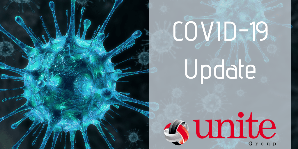 COVID-19 Virus Update from The Unite Group – 16th March 2020
