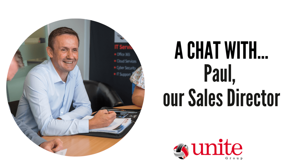 a chat with paul our sales director