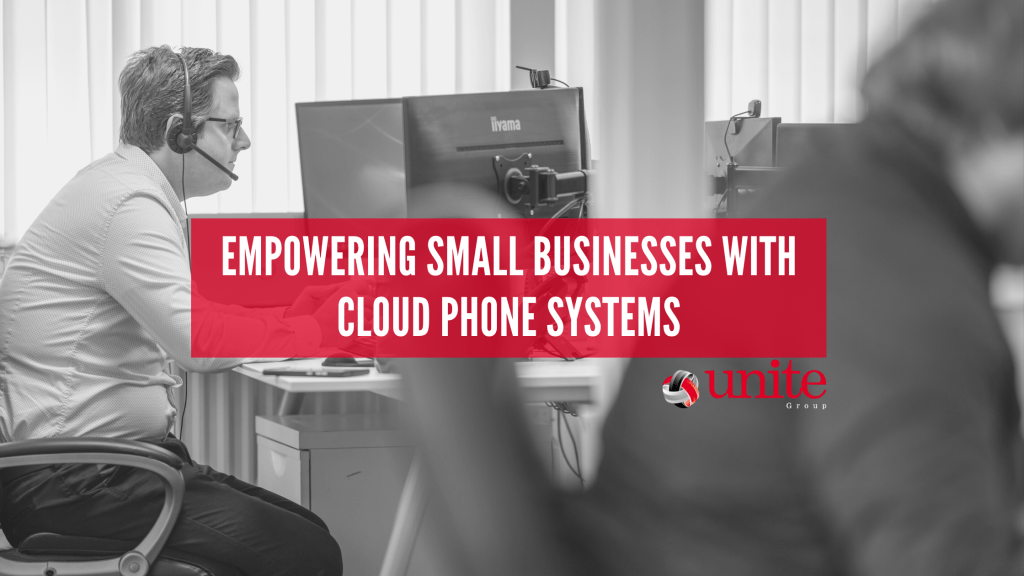 Empowering Small Businesses with Cloud Phone Systems
One of our employees working at their desk whilst taking a call wearing a headset