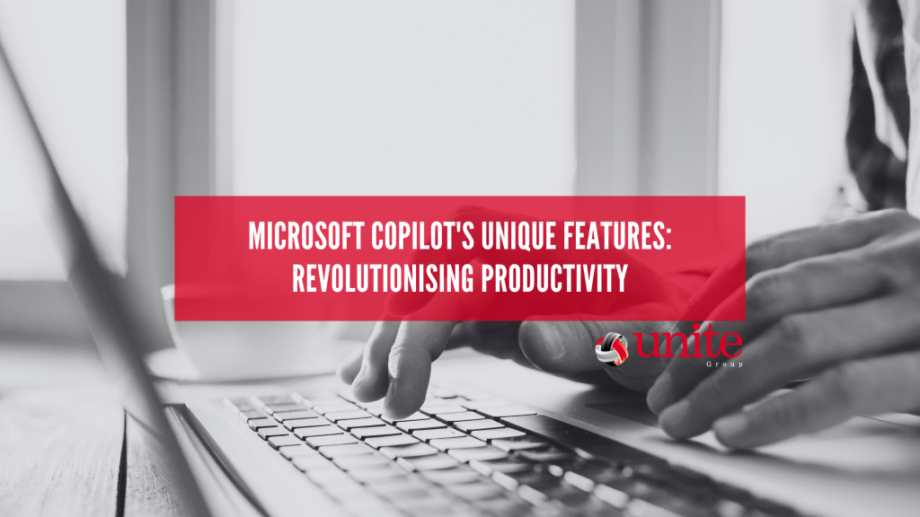 Our latest blog banner on Microsoft Copilots unique Features