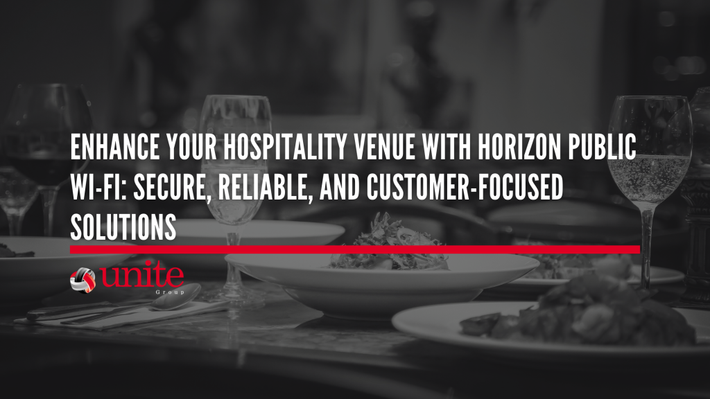 our latest blog banner for our blog on horizon wifi for hospitality venues